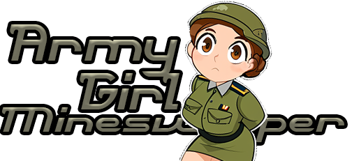 Army Girl Minesweeper Game Banner